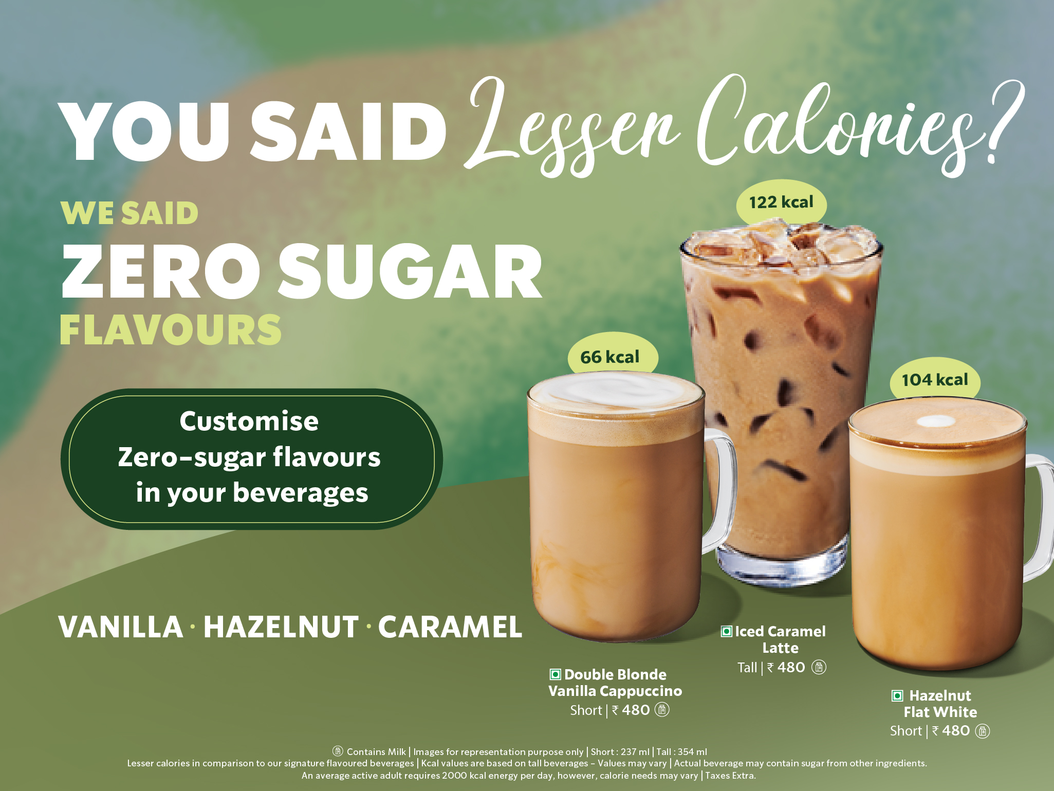 Zero Sugar Options