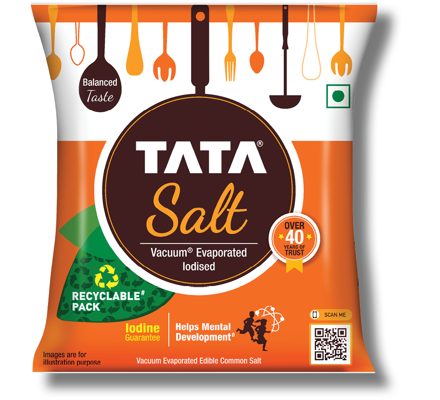 Tata Salt Recyclable Pack