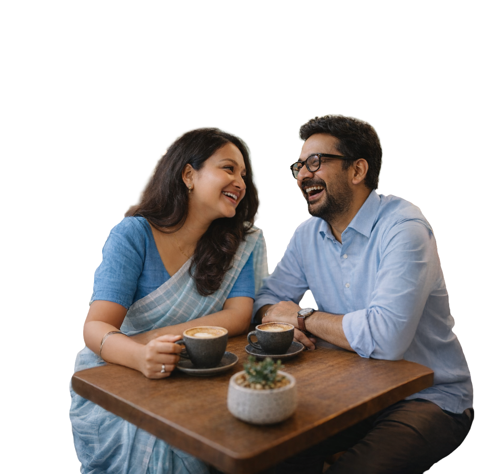 People enjoying Tata Tea