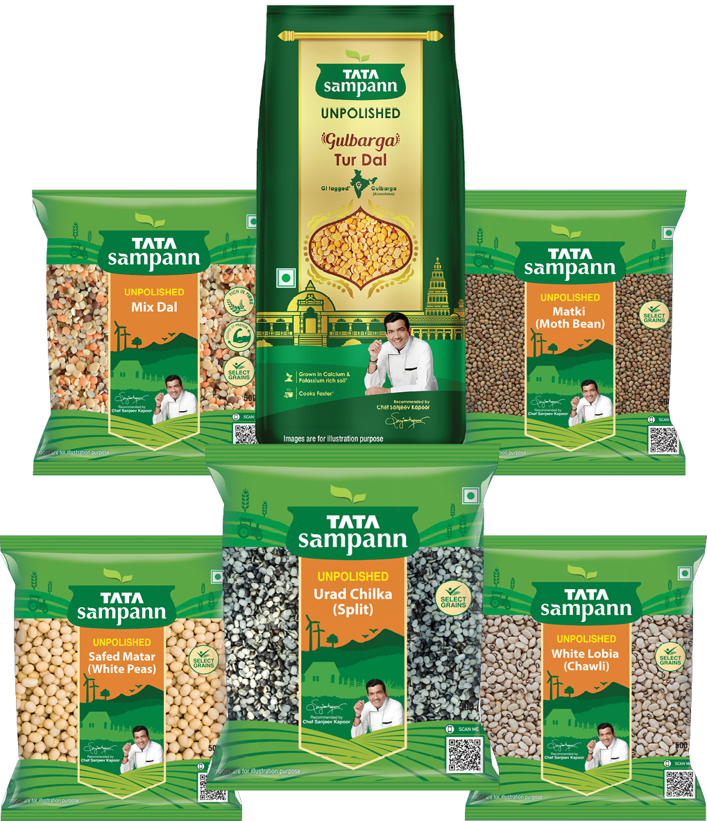 Tata Sampann Unpolished Dal Range