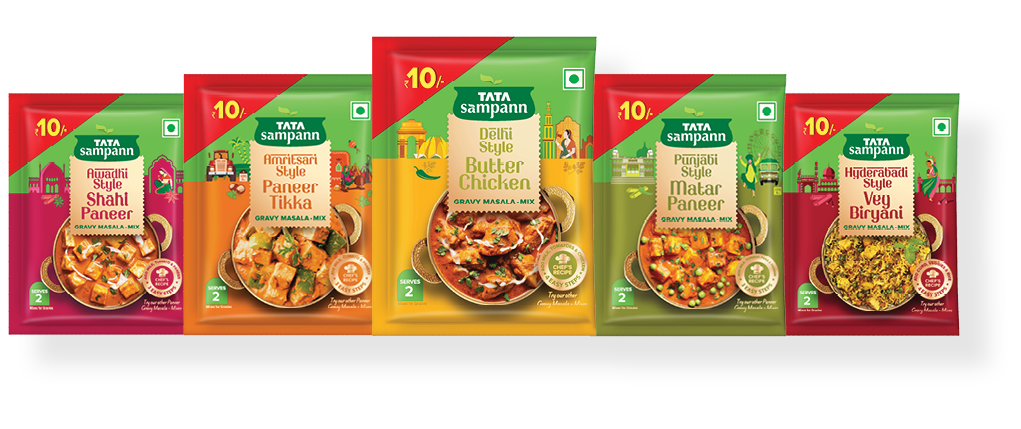 Gravy masala mixes