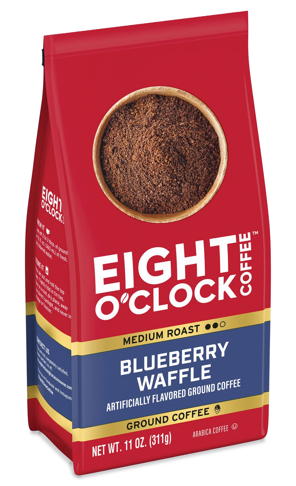 Eight O'Clock Blueberry Waffle
