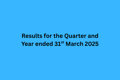 Results for the Quarter and Year