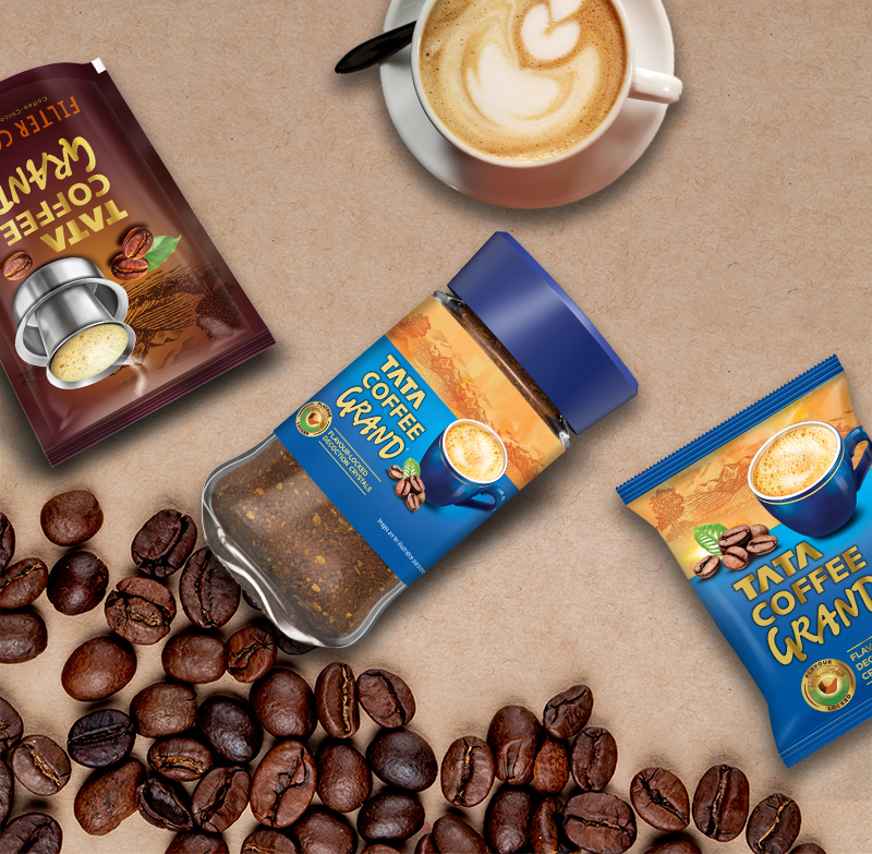 Subbrand Tata coffee grand Promo Banner
