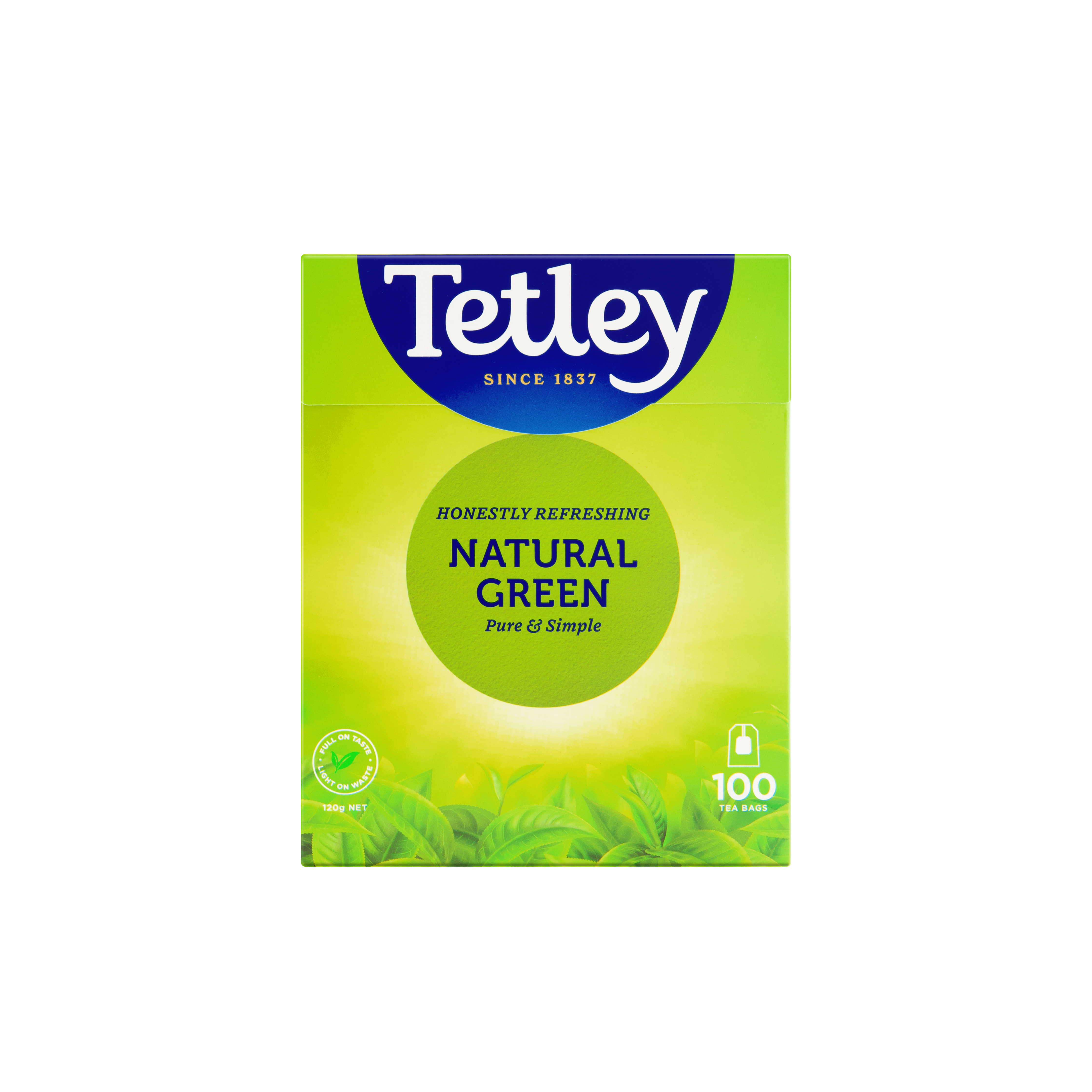 Tetley Natural Green 100 Front
