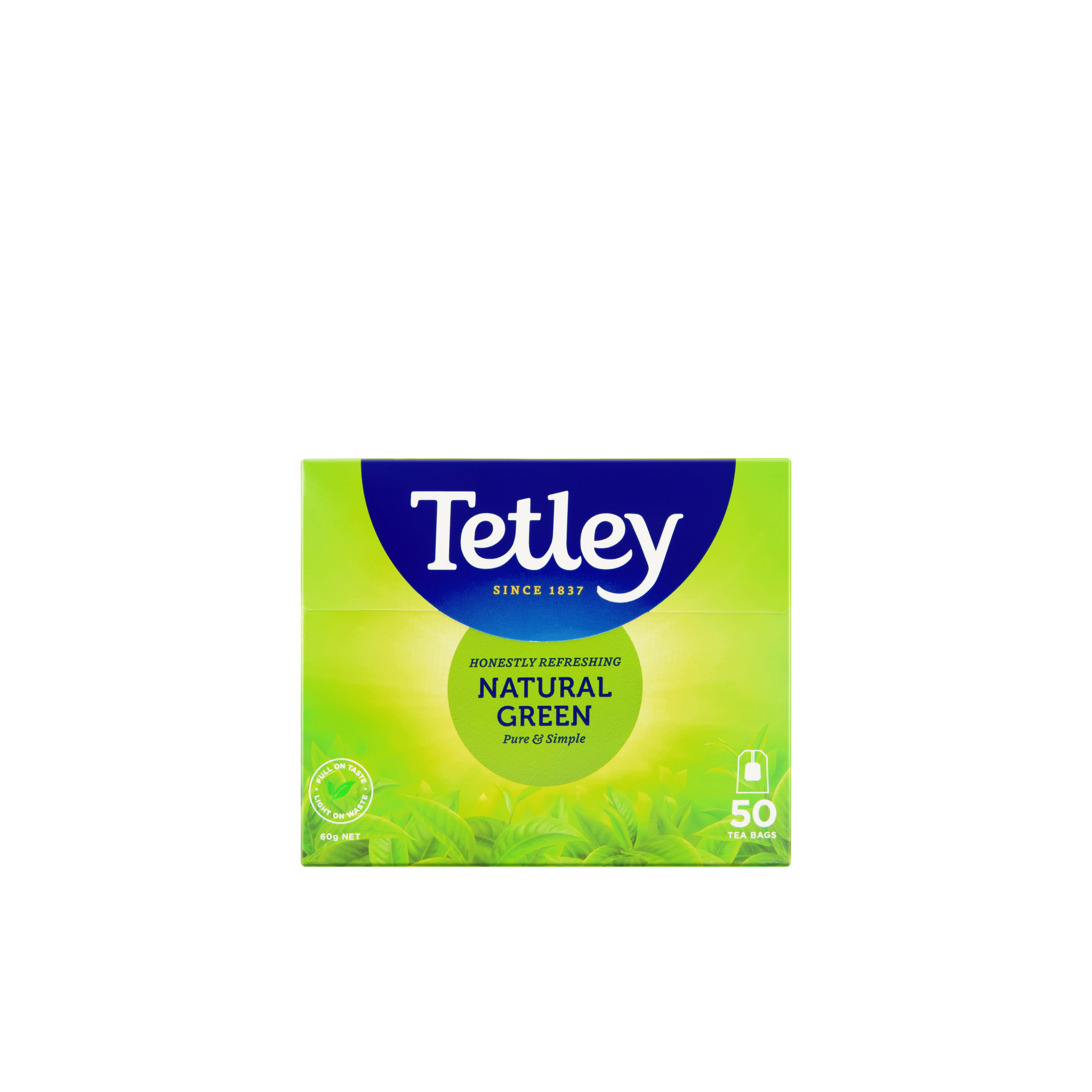 Tetley Natural Green 50 Front