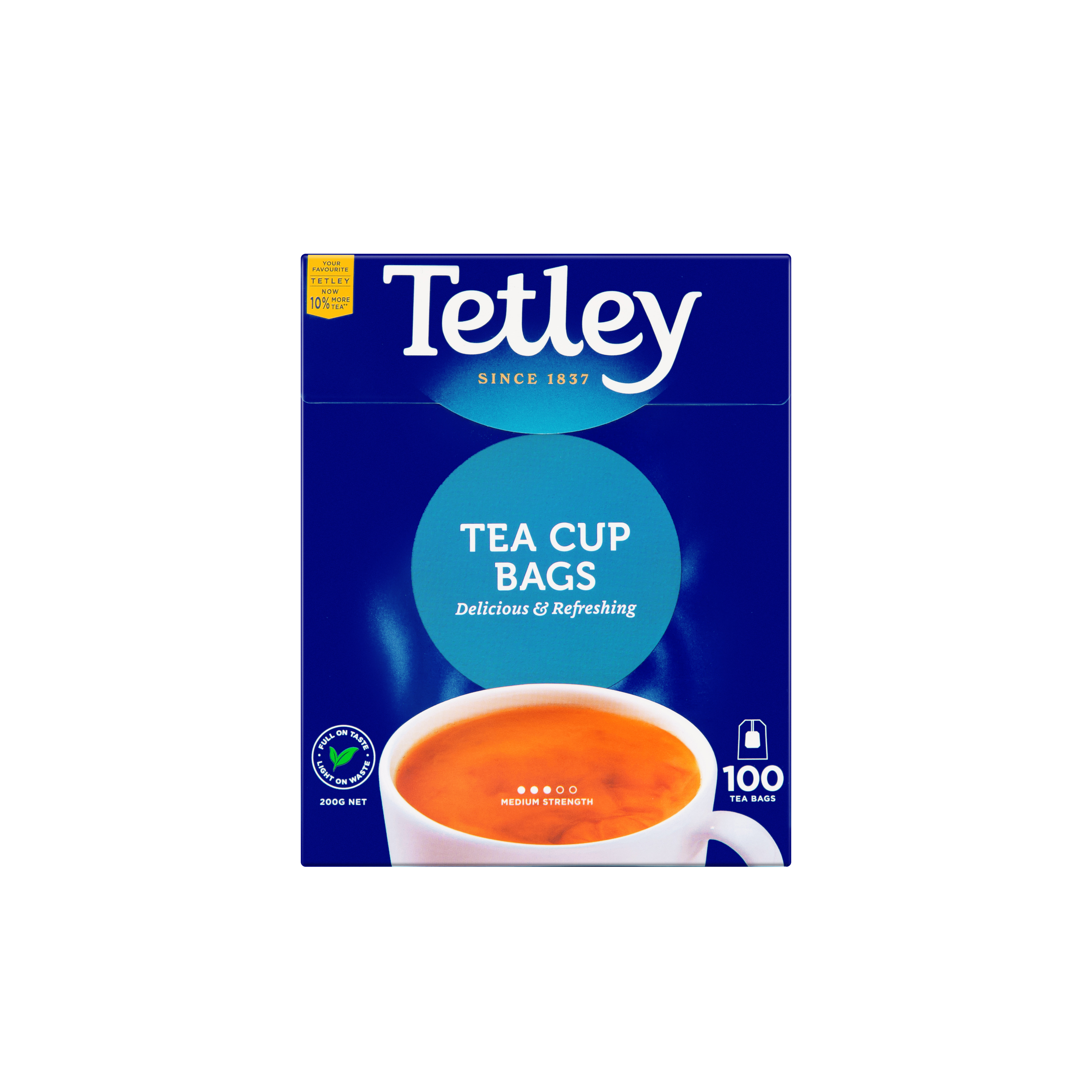 Tetley Tea Cup 100 Front