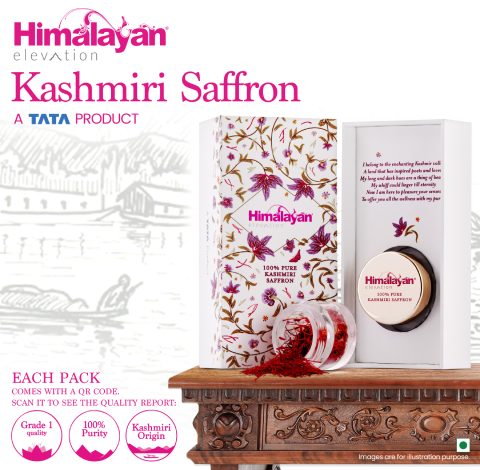 himalayan kashmiri saffron side pannel
