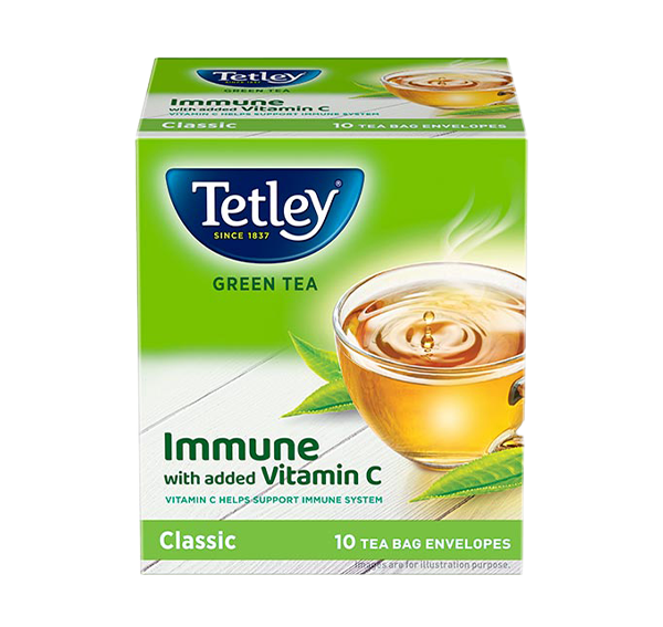 Product Innovation - Tetley Green Tea Immune – India