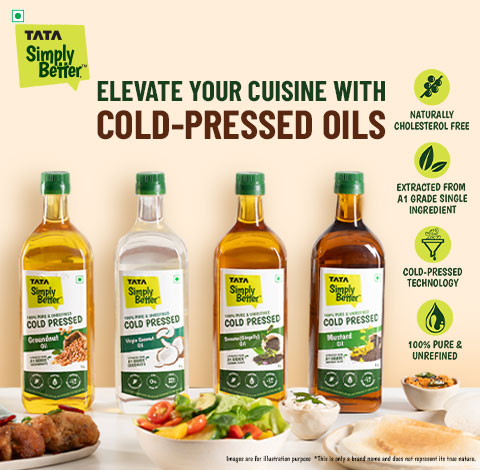 simply better cold pressed oil side banner